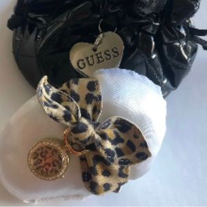 Leopard Print Bow Guess Watch